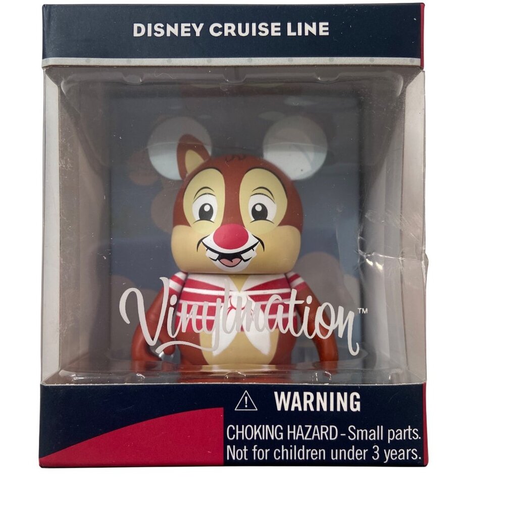 New Disney Vinylmation 3" Chip Disney Cruise Line Collectible Figure In original